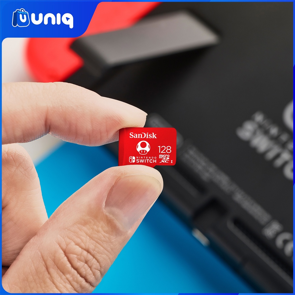 SanDisk Nintendo®-Licensed Memory Card For Nintendo Switch™ ~ 128GB (SDSQXAO-128G-GN3ZN)