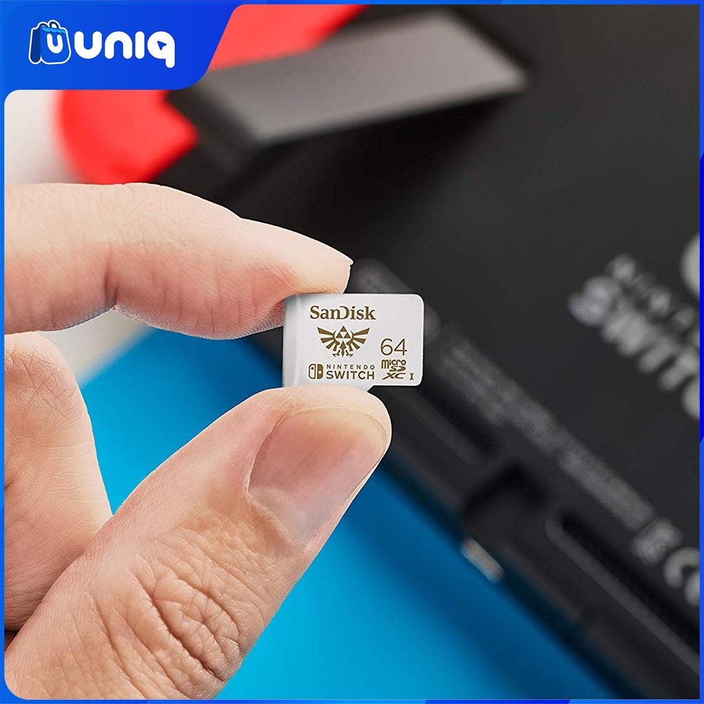 SanDisk Nintendo®-Licensed Memory Card For Nintendo Switch™ ~ 64GB (SDSQXAT-064G-GN3ZN)