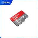 SanDisk Ultra microSD A1 series UHS-I Card ~ 64GB (SDSQUAB)
