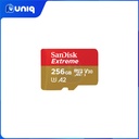 SanDisk Extreme microSD UHS-I Card for Mobile Gaming ~ 256GB (SDSQXAV-256G-GN6GN)