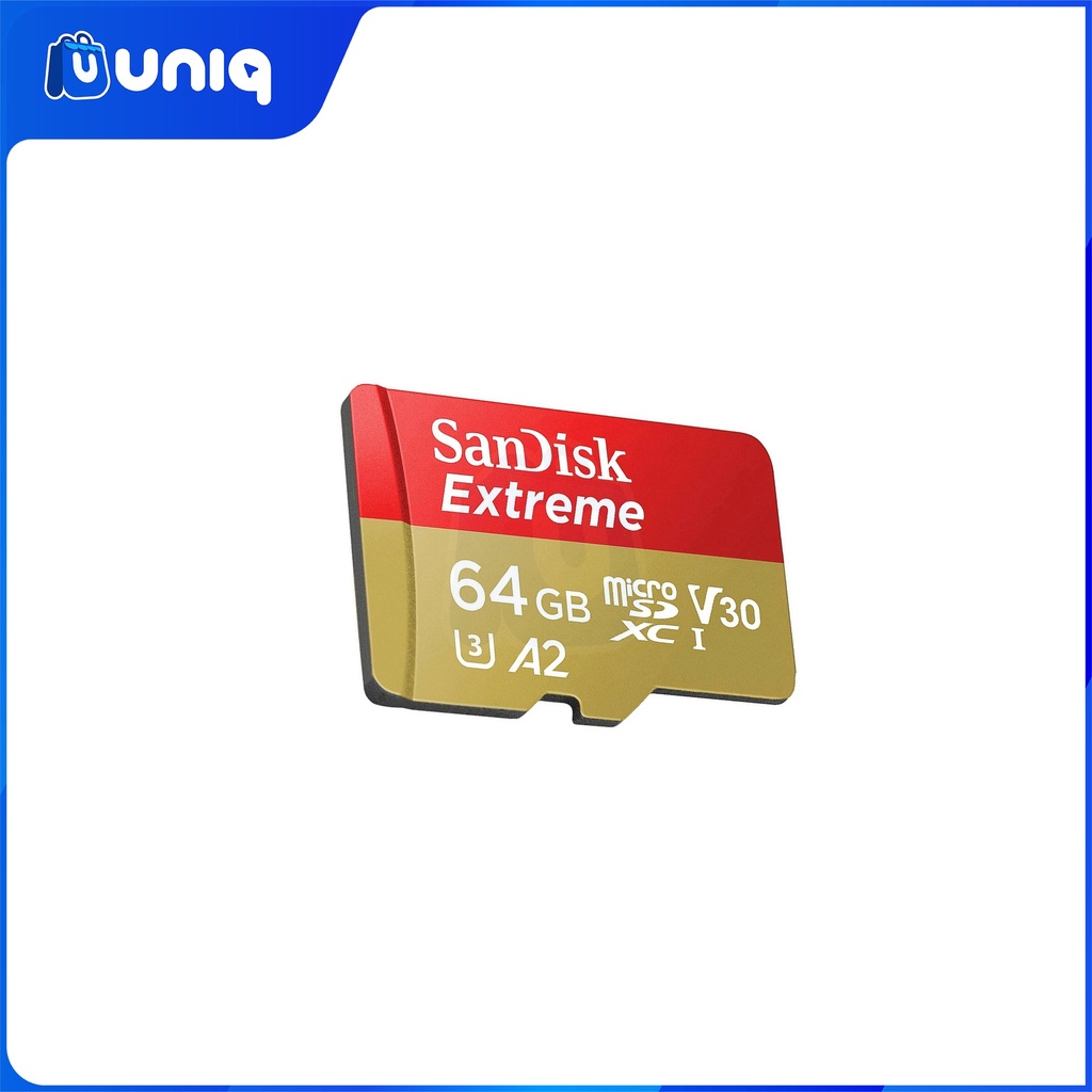 SanDisk Extreme microSD UHS-I Card for Mobile Gaming ~ 64GB (SDSQXAH-064G-GN6GN)