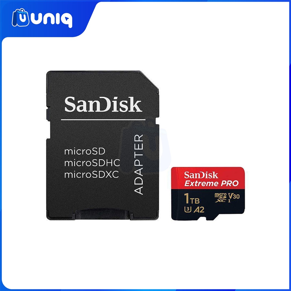 SanDisk Extreme PRO microSD UHS-I Card with Adapter ~ 1TB (SDSQXCD)