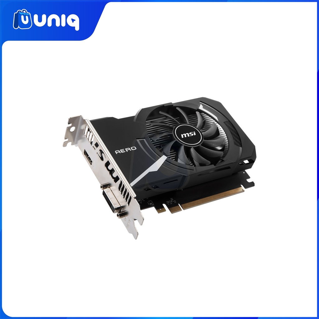 MSi GeForce GT1030 Aero ITX 2GD4 OC DDR4 64-bit Graphics Card
