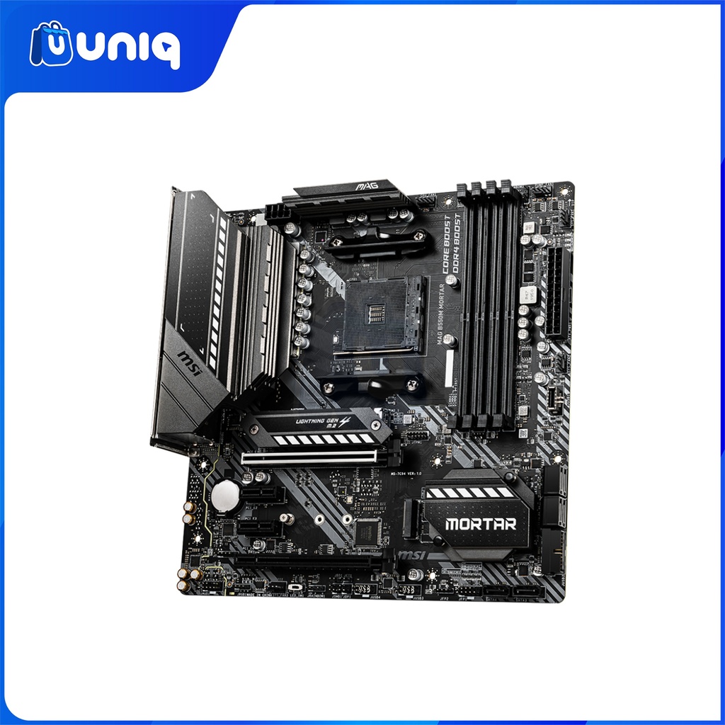 MSI MAG B550M MORTAR Micro-ATX Gaming Motherboard