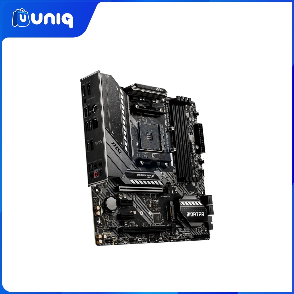 MSI MAG B550M MORTAR Micro-ATX Gaming Motherboard