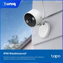 TP-Link Tapo C120 Indoor/Outdoor Wi-Fi Home Security Camera