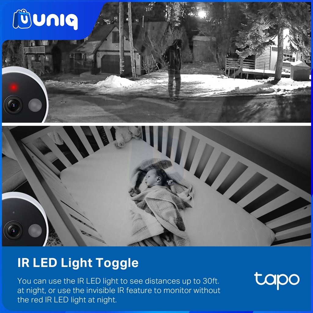 TP-Link Tapo C120 Indoor/Outdoor Wi-Fi Home Security Camera