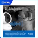 TP-Link Tapo TC71 Pan/Tilt Home Security Wi-Fi Camera
