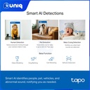 TP-Link Tapo TC72 Pan/Tilt AI Home Security Wi-Fi Camera