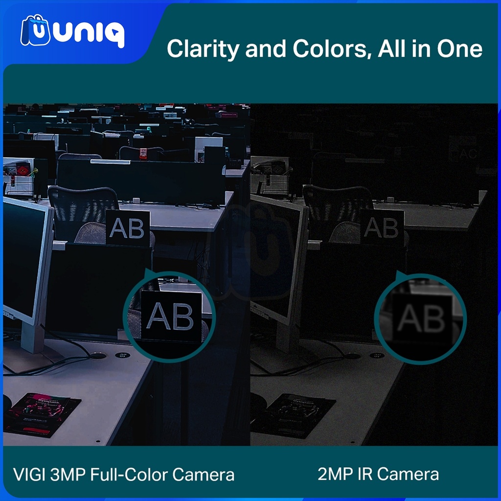 TP-Link VIGI C430 (2.8/4mm) 3MP Full-Color Turret Network Camera