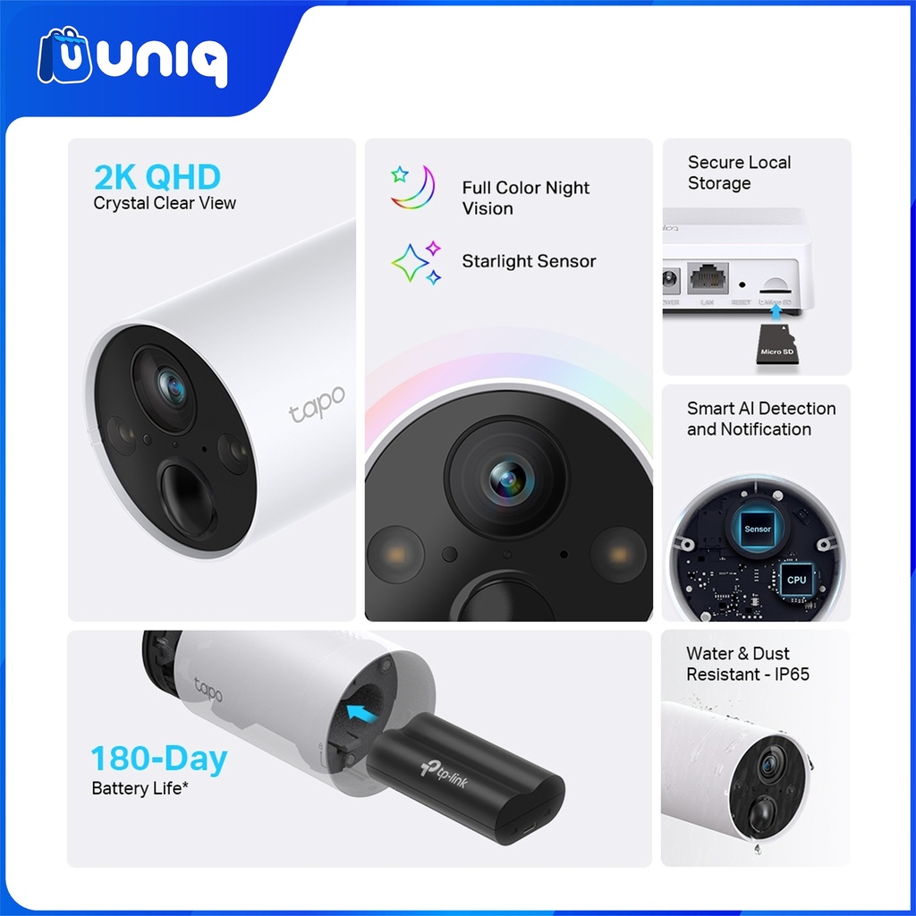 TP-Link Tapo C420S2 Smart Wire-Free Security Camera System