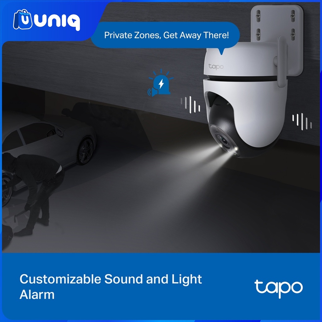 TP-Link Tapo C520WS Outdoor Pan/Tilt Security Wi-F- Camera