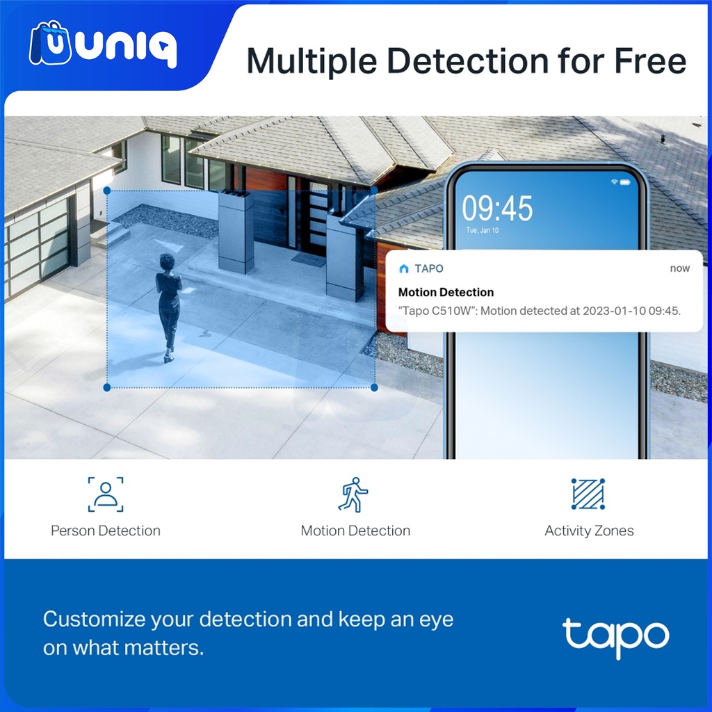 TP-Link Tapo C510W Outdoor Pan/Tilt Security WiFi Camera