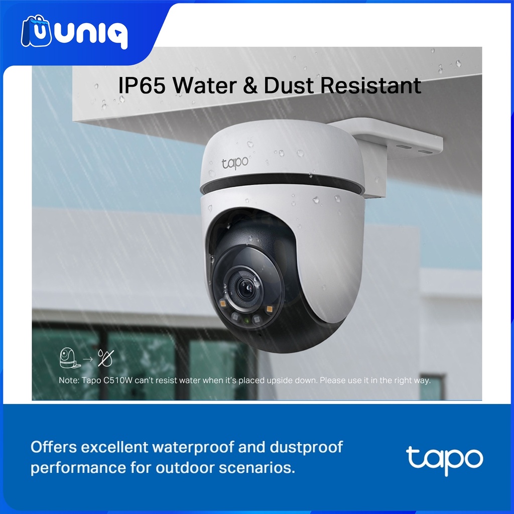 TP-Link Tapo C510W Outdoor Pan/Tilt Security WiFi Camera