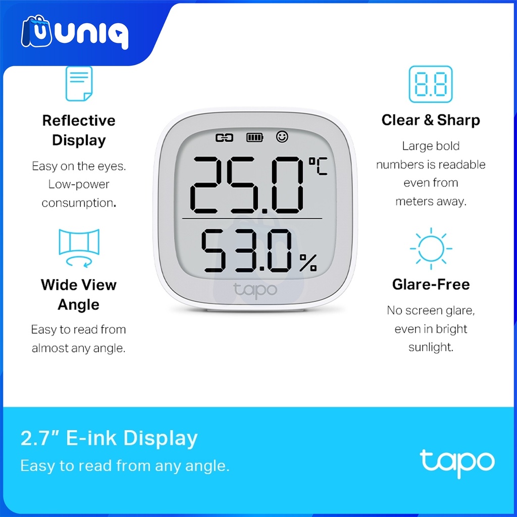 TP-Link Tapo T315 Tapo Smart Temperature & Humidity Monitor