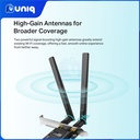 TP-Link Archer TX20E AX1800 Wi-Fi 6 Bluetooth 5.2 PCIe Adapter