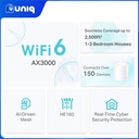 TP-Link Deco X50 (1-Pack) AX3000 Whole Home Mesh WiFi 6 System