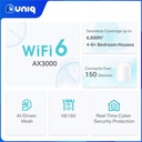 TP-Link Deco X50 (3-Pack) AX3000 Whole Home Mesh WiFi 6 System