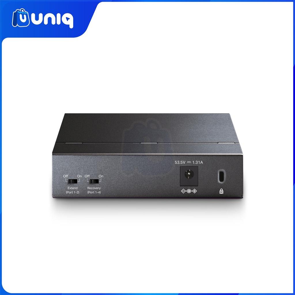 TP-Link TL-SG1005P 5-Port Gigabit Desktop Switch with 4-Port PoE+