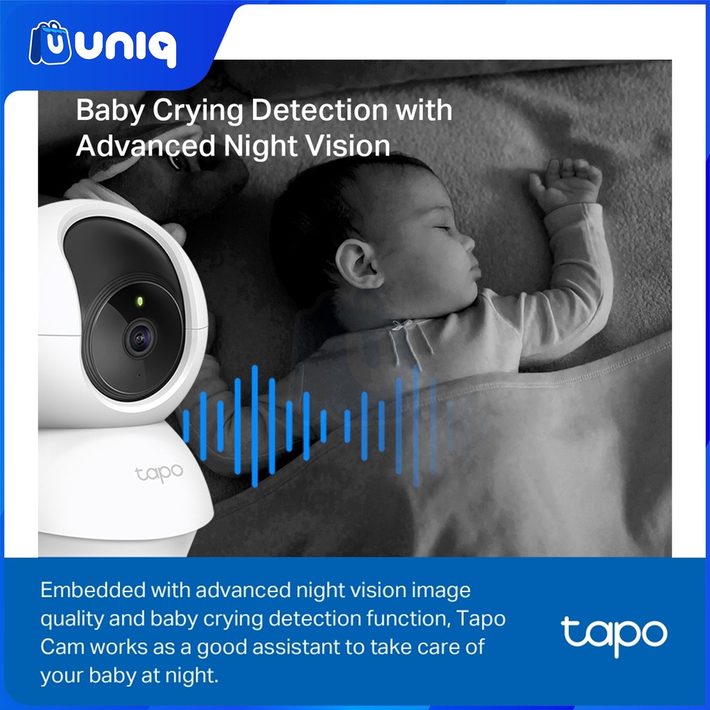 TP-Link TAPO C200 Pan/Tilt Home Security Wi-Fi Camera