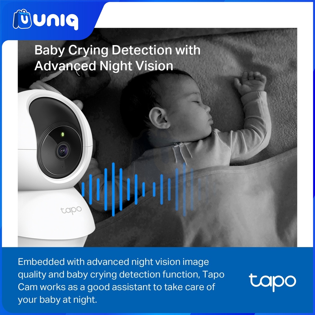 TP-Link Tapo TC70 Pan/Tilt Home Security Wi-Fi Camera