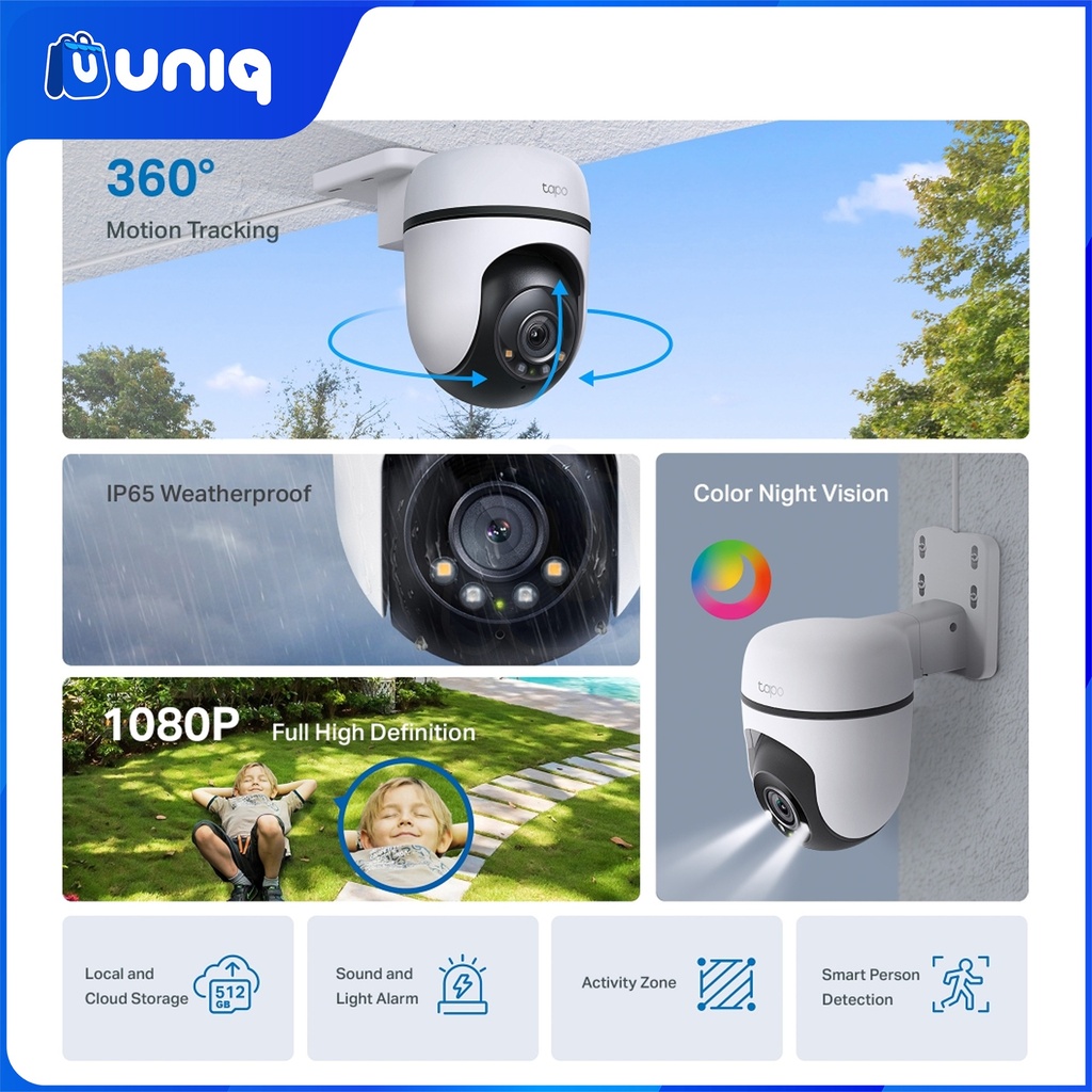 TP-Link Tapo C500 Outdoor Pan/Tilt Security WiFi Camera