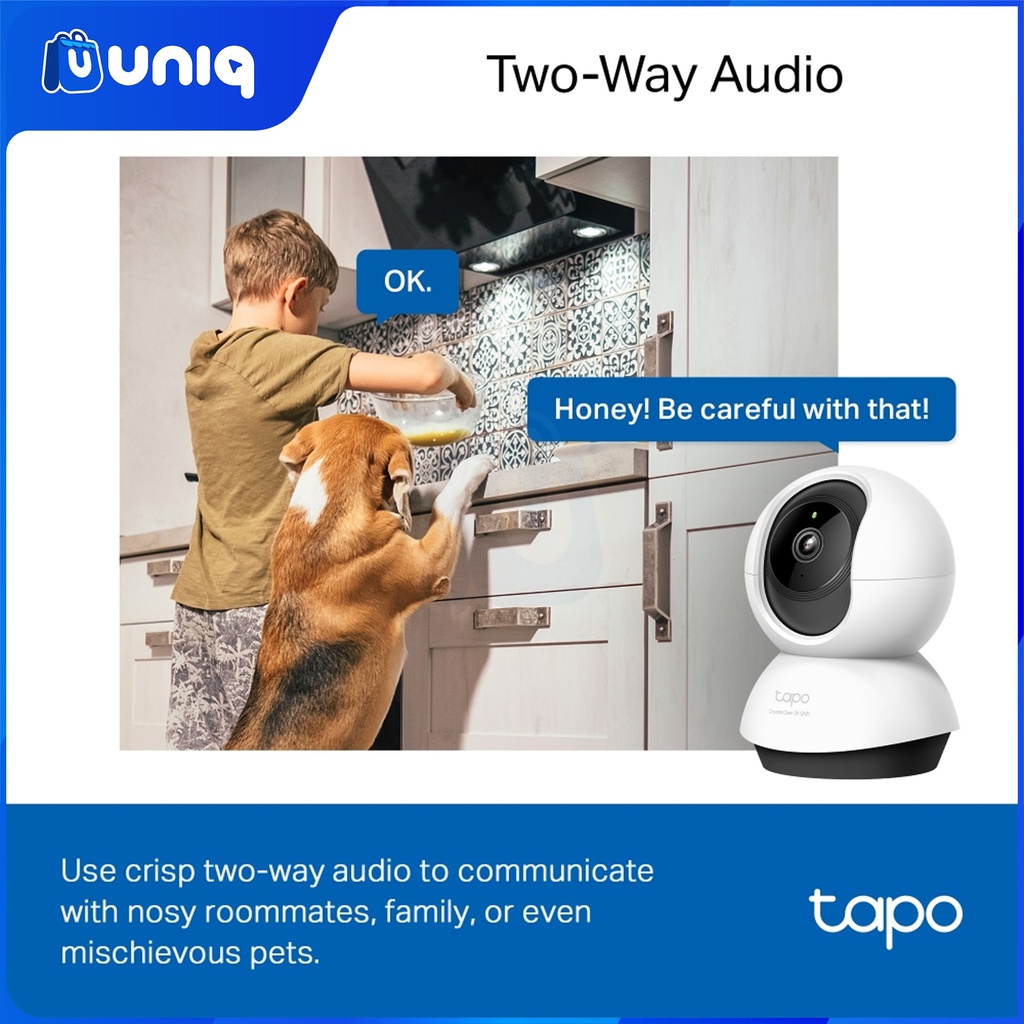 TP-Link Tapo C220 Pan/Tilt AI Home Security Wi-Fi Camera