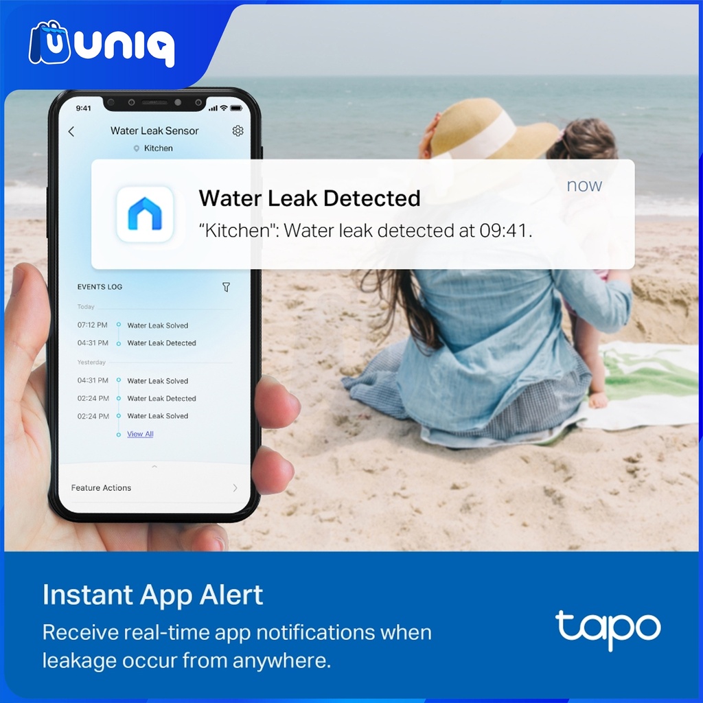 TP-Link Tapo T300 Smart Water Leak Sensor
