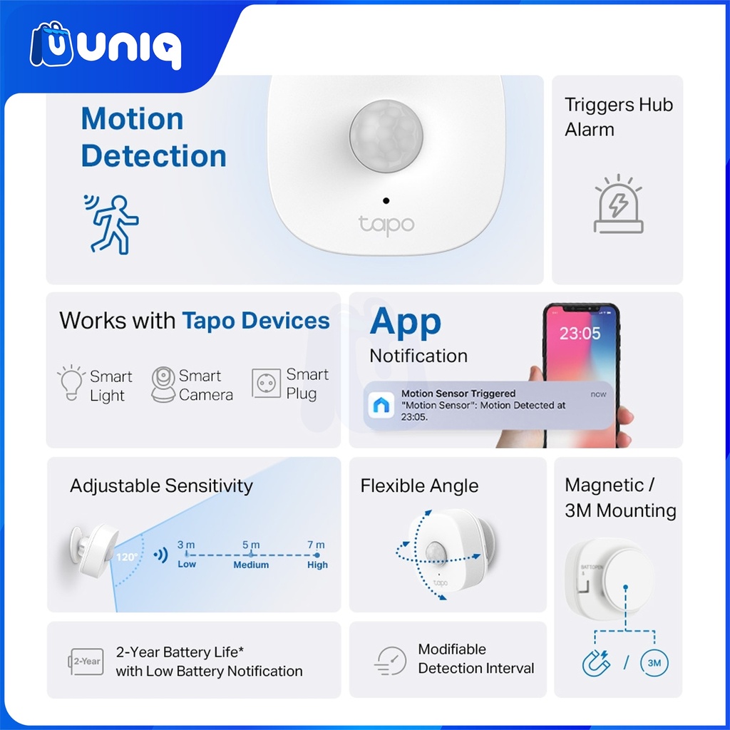 TP-Link Tapo T100 Smart Motion Sensor