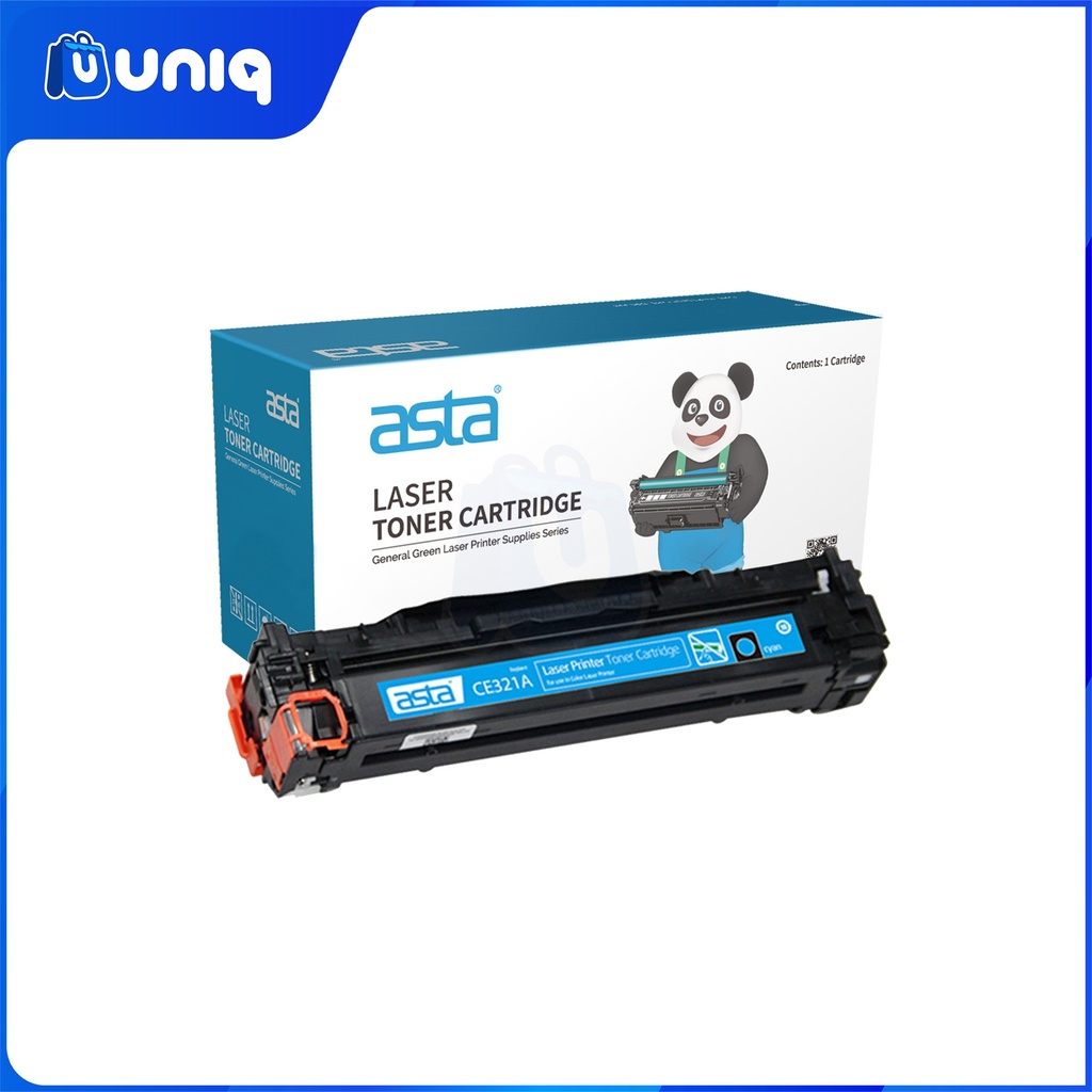 ASTA CE320A,CE321A,CE322A,CE323A Compatible Toner Cartridge for HP Laserjet Pro CM1415/CM1415fnw Printers (BCYM)