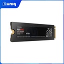 Samsung 990 PRO with Heatsink 1TB PCIe 4.0 NVMe Internal SSD (MZ-V9P1T0CW)