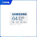 Samsung EVO Plus 64GB MicroSD Memory Card with SD Adapter (MB-MC64KA)