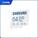 Samsung EVO Plus 64GB MicroSD Memory Card with SD Adapter (MB-MC64KA)