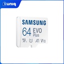 Samsung EVO Plus 64GB MicroSD Memory Card with SD Adapter (MB-MC64KA)