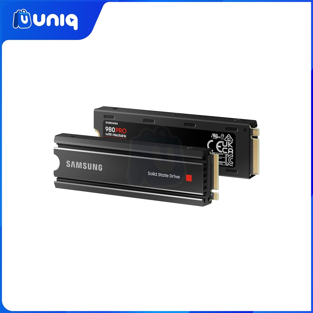 Samsung 980 PRO 1TB with Heatsink PCIe 4.0 NVMe Internal SSD (MZ-V8P1T0CW)