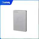 Toshiba Canvio Slim 1TB (Silver) Portable Hard Drive (HDTD310AS3DA)