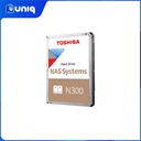 Toshiba N300 8TB NAS 3.5" SATA Hard Drive (HDWG180UZSVA)