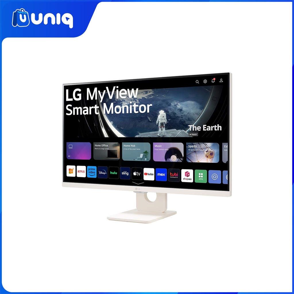 LG 27SR50F-W 27'' Full HD IPS MyView Smart Monitor