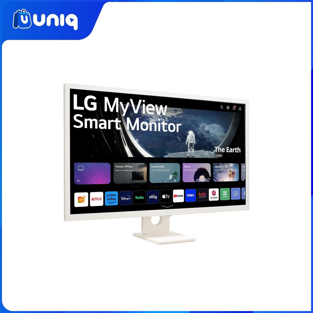 LG 32SR50F-W 31.5'' Full HD IPS MyView Smart Monitor