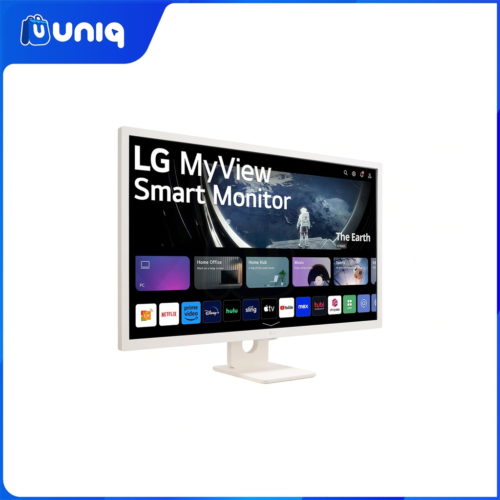 LG 32SR50F-W 31.5'' Full HD IPS MyView Smart Monitor