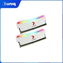 PNY XLR8 Gaming EPIC-X RGB 2X8GB (16GB) 3200MHZ (WHITE) Desktop Memory (MD16GK2D4320016XRGBW)