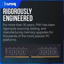 PNY Performance 16GB DDR4 3200MHz PC4-25600 Desktop Memory (MD16GSD43200-TB)