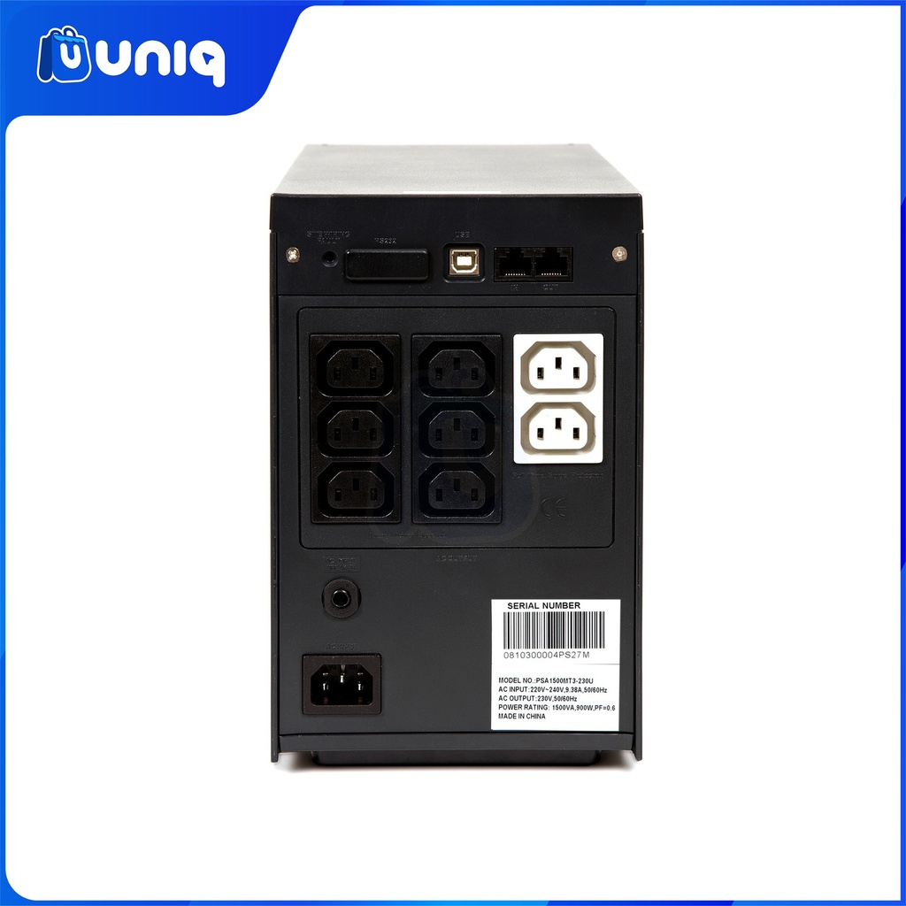 Vertiv™ Liebert® PSA 1000VA/600W, 252V AVR Line interactive UPS