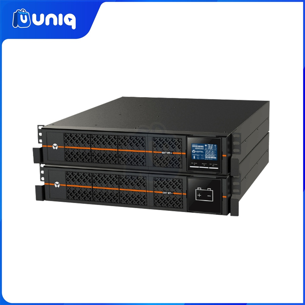 Vertiv™ Liebert® GXT RT PLUS 2000VA/1800W, 230VAC, 2U Rack/Tower Online UPS (GXTRT-2000IRT2UXL)