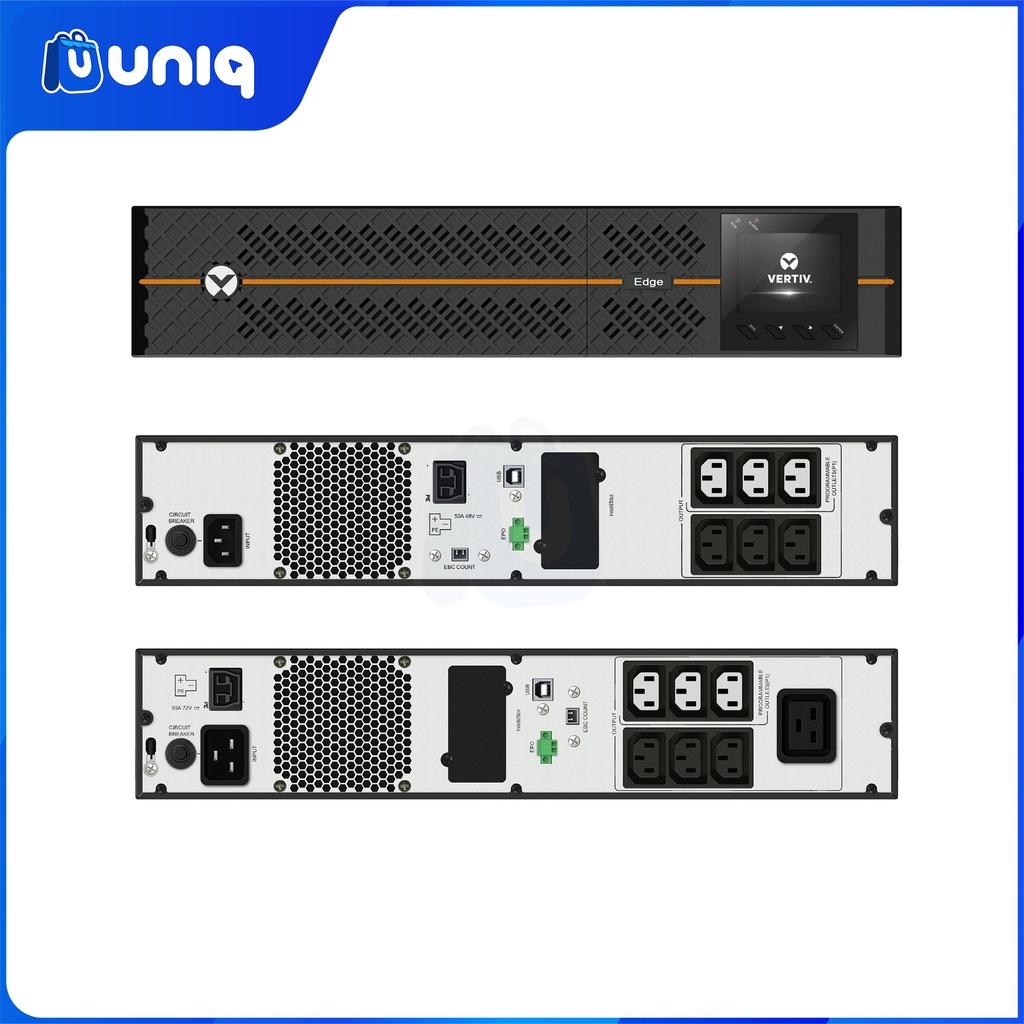 SALE!!! Vertiv™ Liebert® Edge UPS 1,500VA / 1350W 2U Rack/Tower (EDGE-1500IRT2UXL)