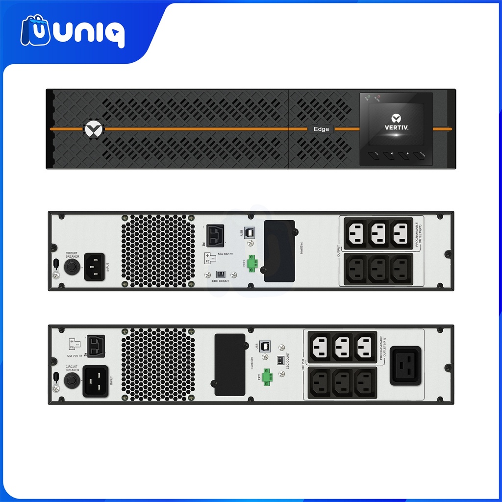 Vertiv Liebert EDGE-22000IRT2UXL 2200VA 1980W 230V 2U Rack/Tower