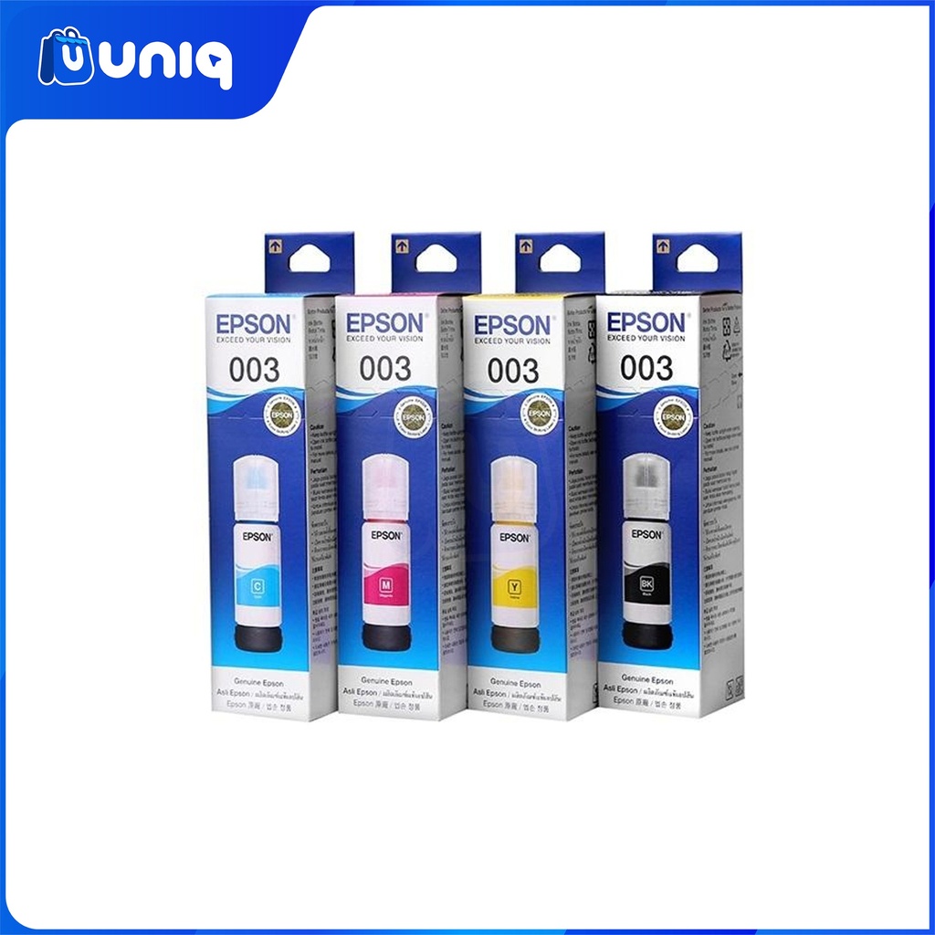 Epson 003 65ml Original Ink Bottle ~Choose on Variations/Colors