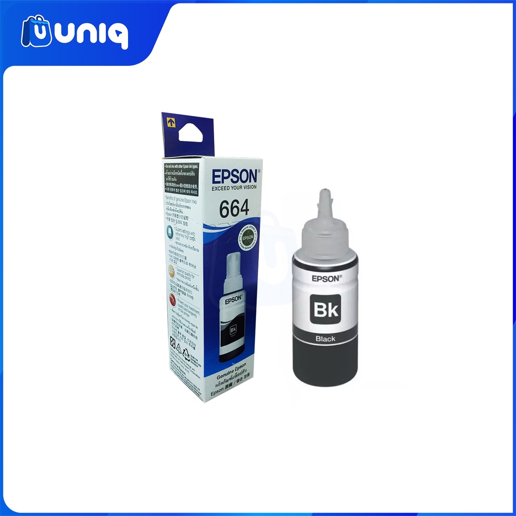 Epson T664 70ml Original Inks ~Set of 4 Colors