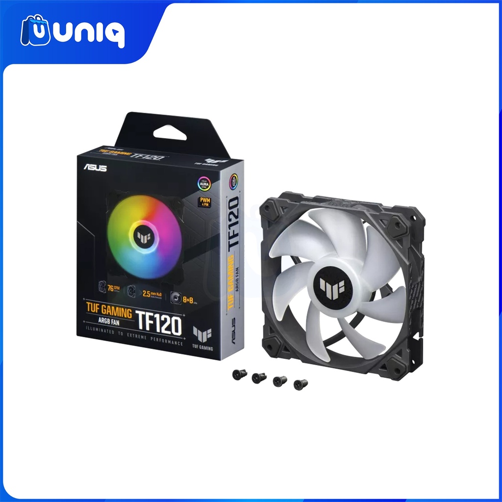 SALE!!! ASUS TUF Gaming TF120 ARGB Fan (1-Pack, Black)