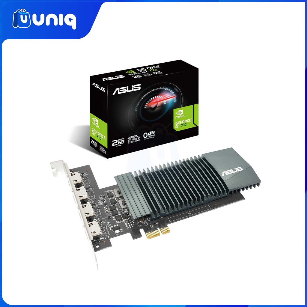 ASUS GeForce 710 2GB DDR3 EVO Low-Profile Graphics Card (GT710-SL-2GD3-BRK-EVO)